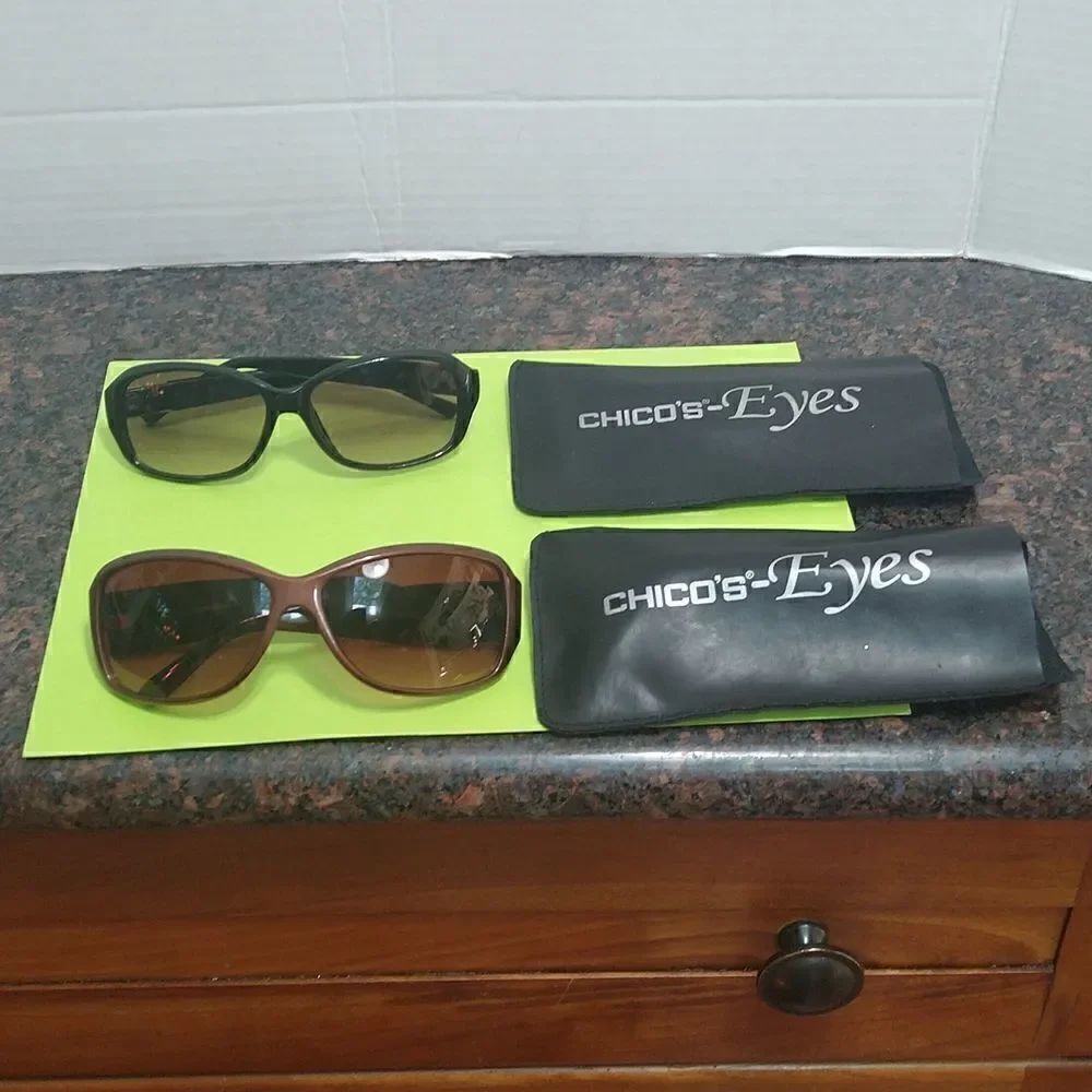 2 Pairs of Chico's Sunglasses...NEW